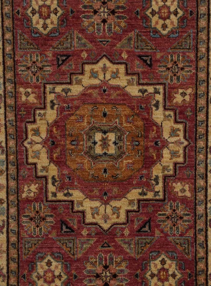 Detail image of 2' 6 x 3' 11 Hand Knotted Mamluk Ziegler Rug