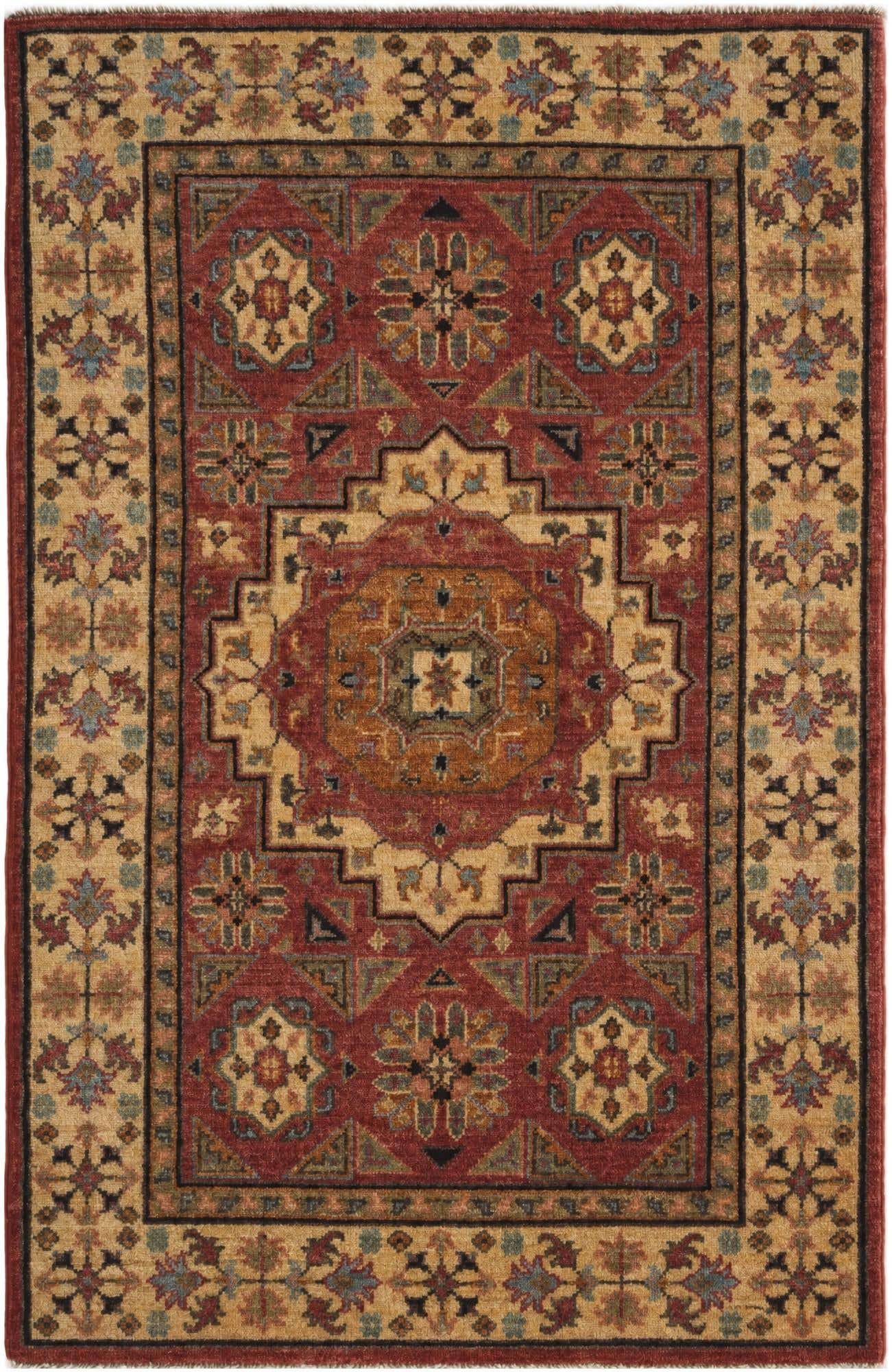 2' 6 x 3' 11 Hand Knotted Mamluk Ziegler Rug