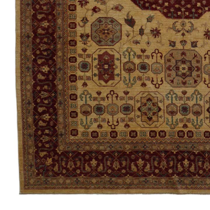 8' x 11' 8 Hand Knotted Mamluk Ziegler Rug