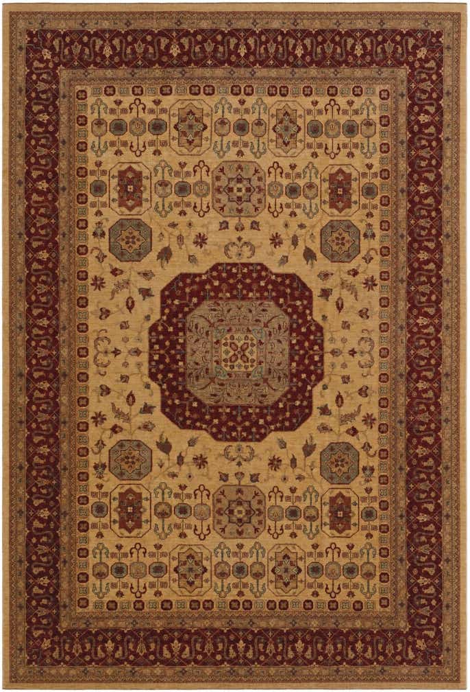 8' x 11' 8 Hand Knotted Mamluk Ziegler Rug
