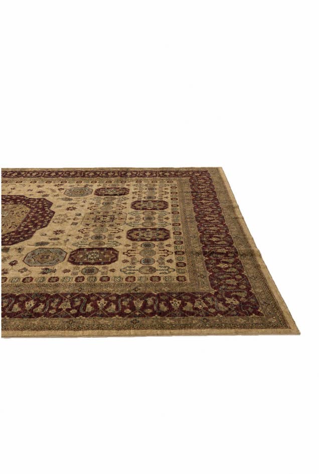 Detail image of 7' 10 x 11' 6 Hand Knotted Mamluk Ziegler Rug