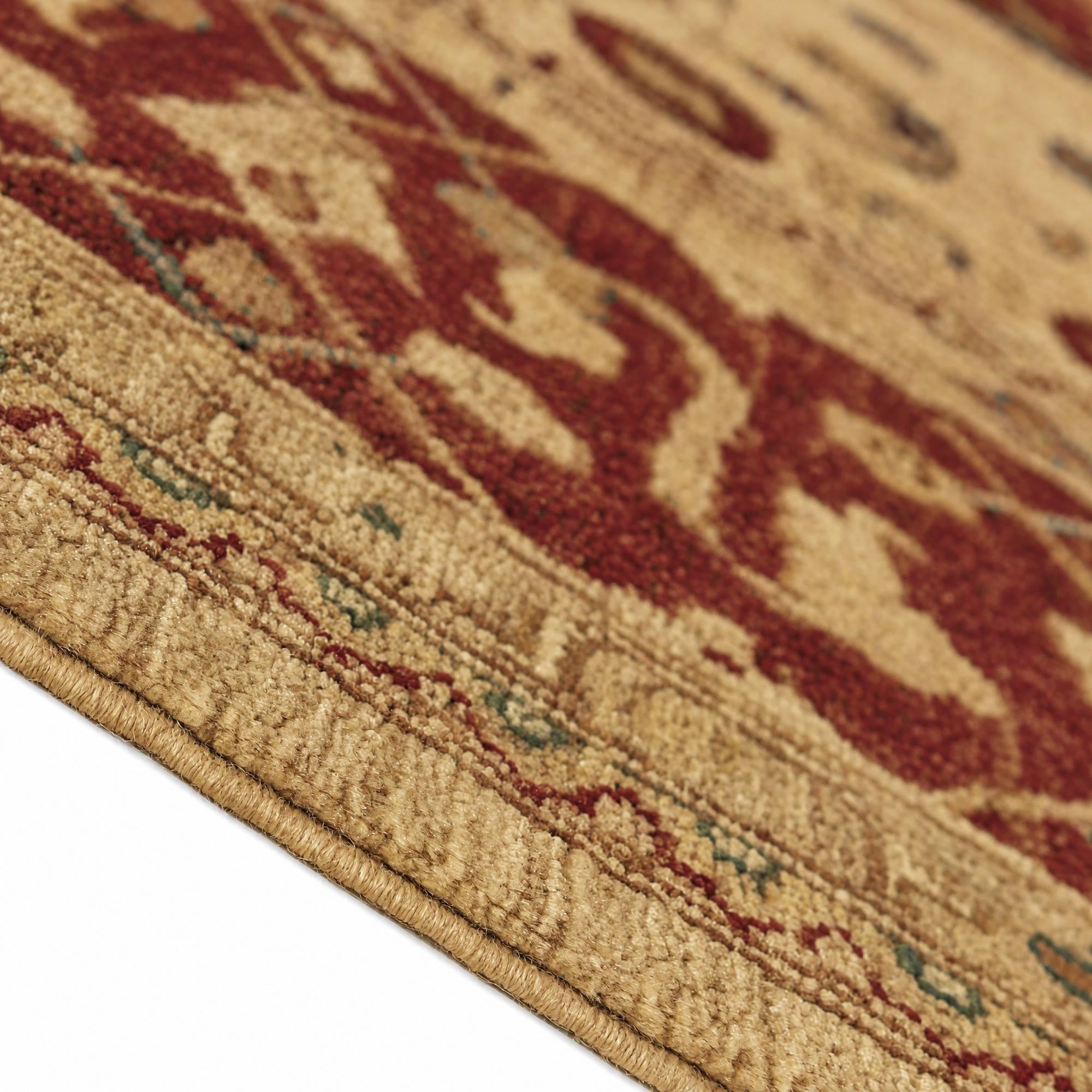 240cm x 350cm Hand Knotted Mamluk Ziegler Rug