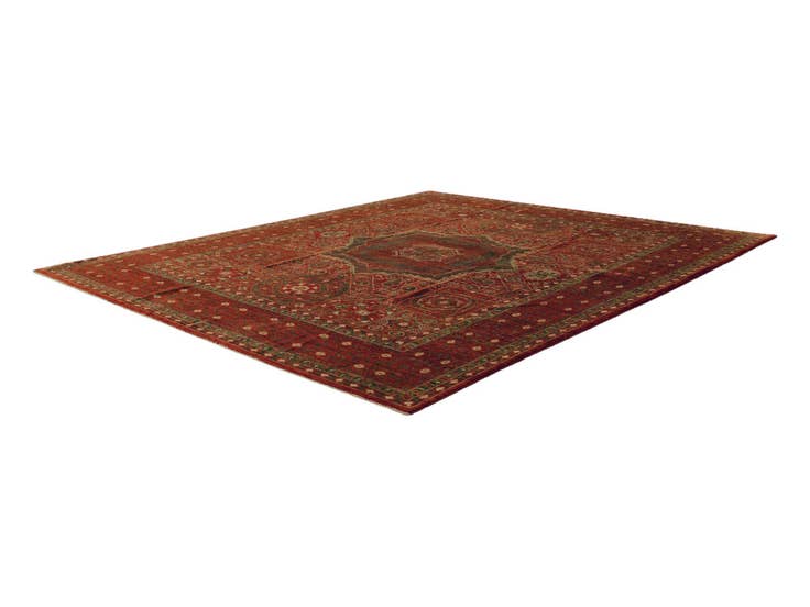 Detail image of 8' 4 x 9' 8 Hand Knotted Mamluk Ziegler Rug