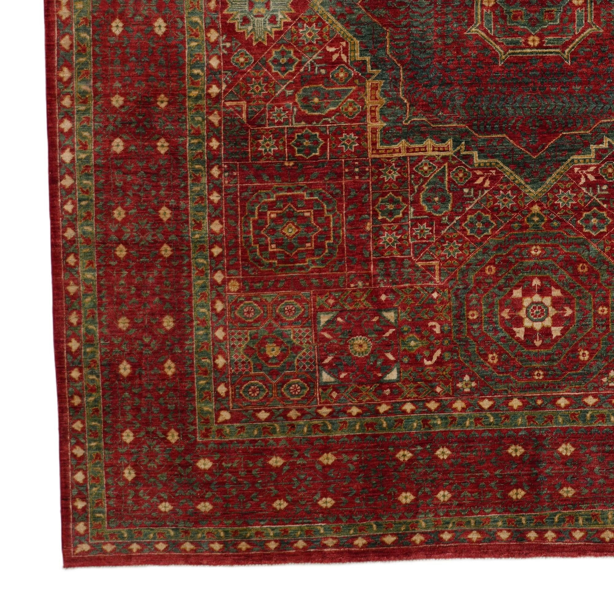 8' 4 x 9' 8 Hand Knotted Mamluk Ziegler Rug