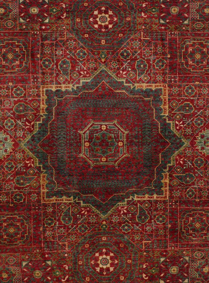 8' 4 x 9' 8 Hand Knotted Mamluk Ziegler Rug