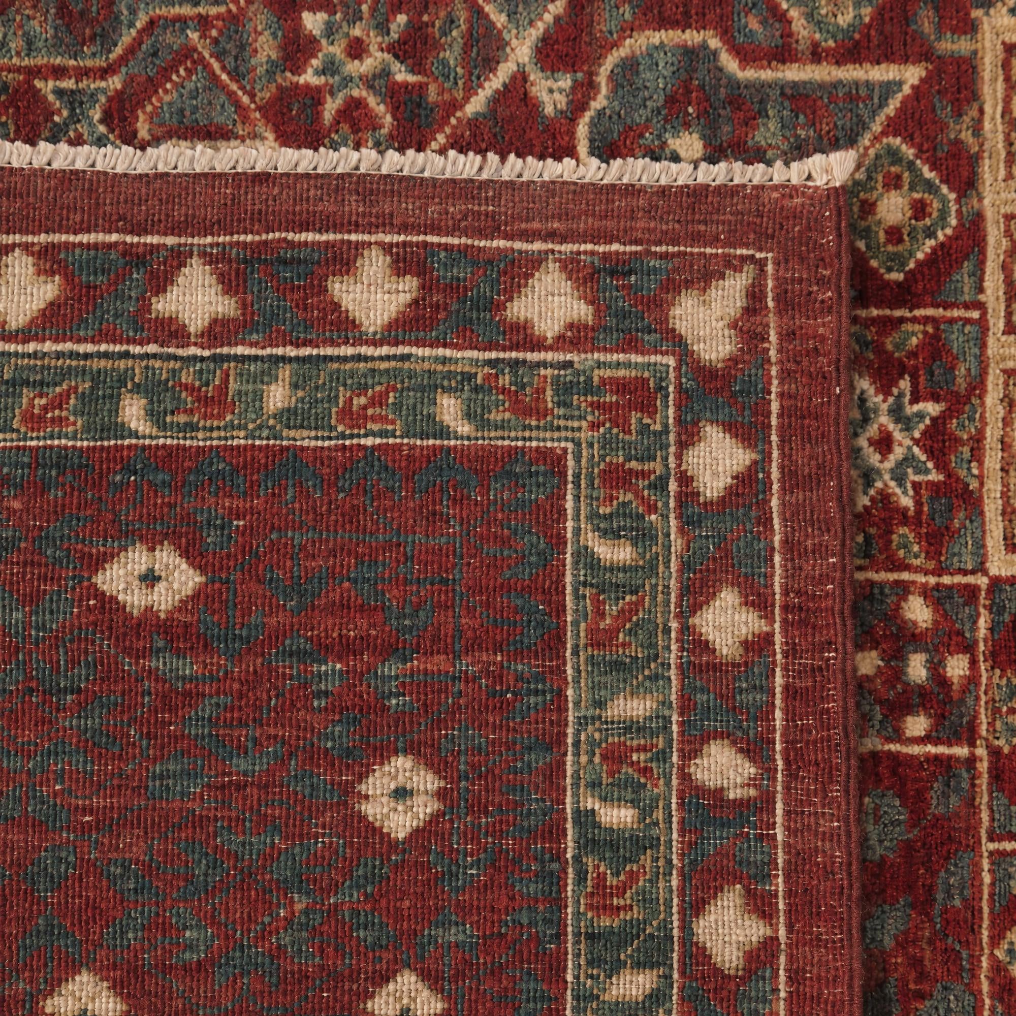 8' 4 x 9' 8 Hand Knotted Mamluk Ziegler Rug