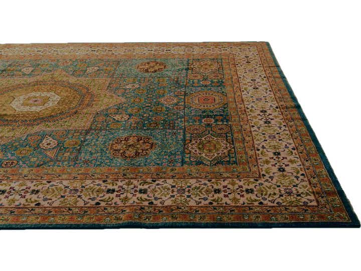 9' 4 x 11' 10 Hand Knotted Mamluk Ziegler Rug