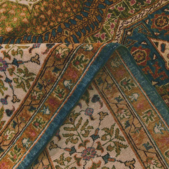 9' 4 x 11' 10 Hand Knotted Mamluk Ziegler Rug