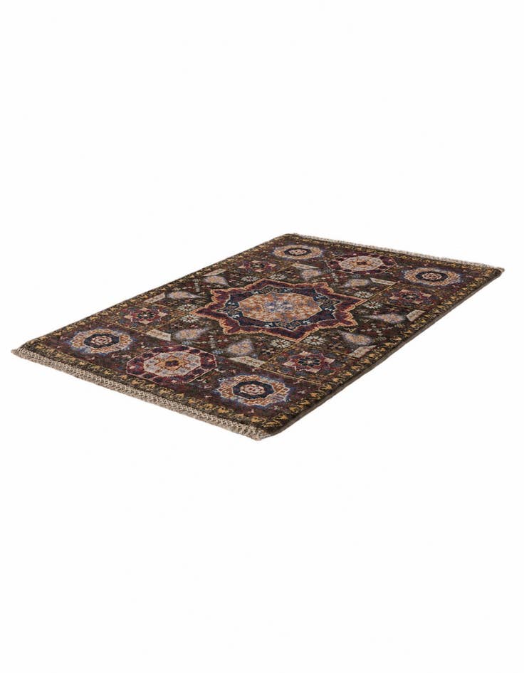 Detail image of 2' 1 x 3' Hand Knotted Mamluk Ziegler Rug