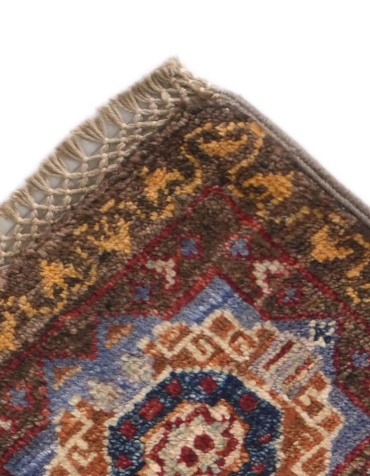 Detail image of 2' 1 x 3' Hand Knotted Mamluk Ziegler Rug