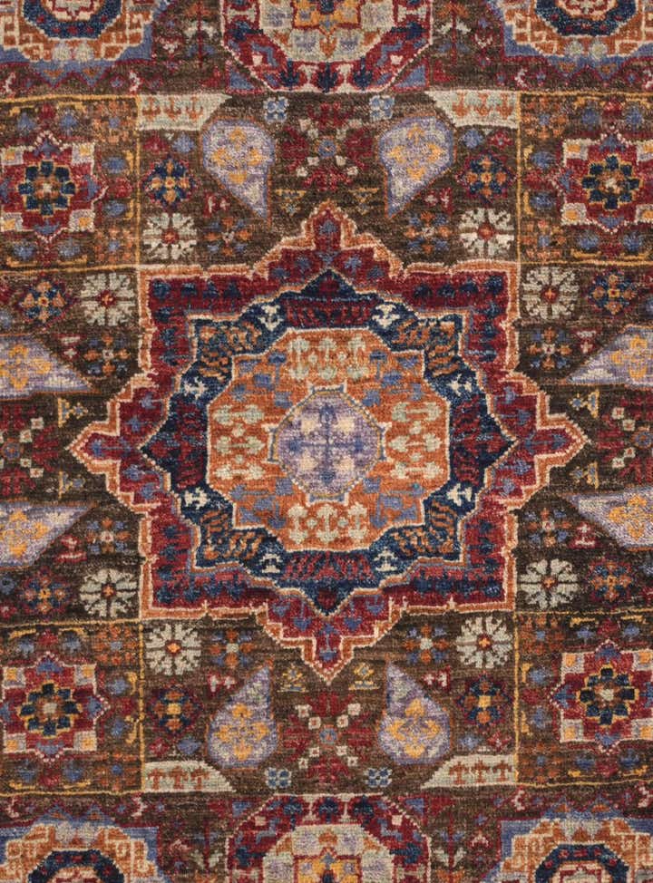 2' 1 x 3' Hand Knotted Mamluk Ziegler Rug