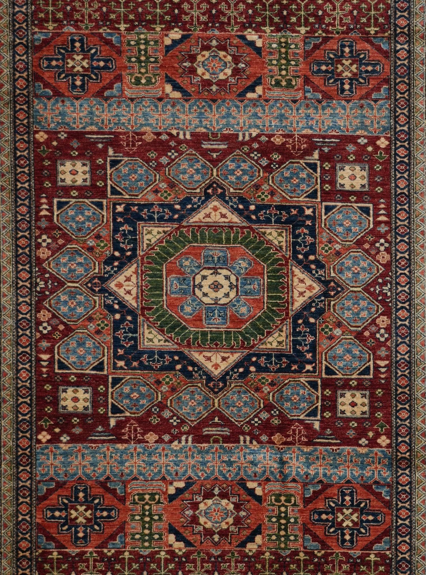 6' 5 x 8' 10 Hand Knotted Mamluk Ziegler Rug