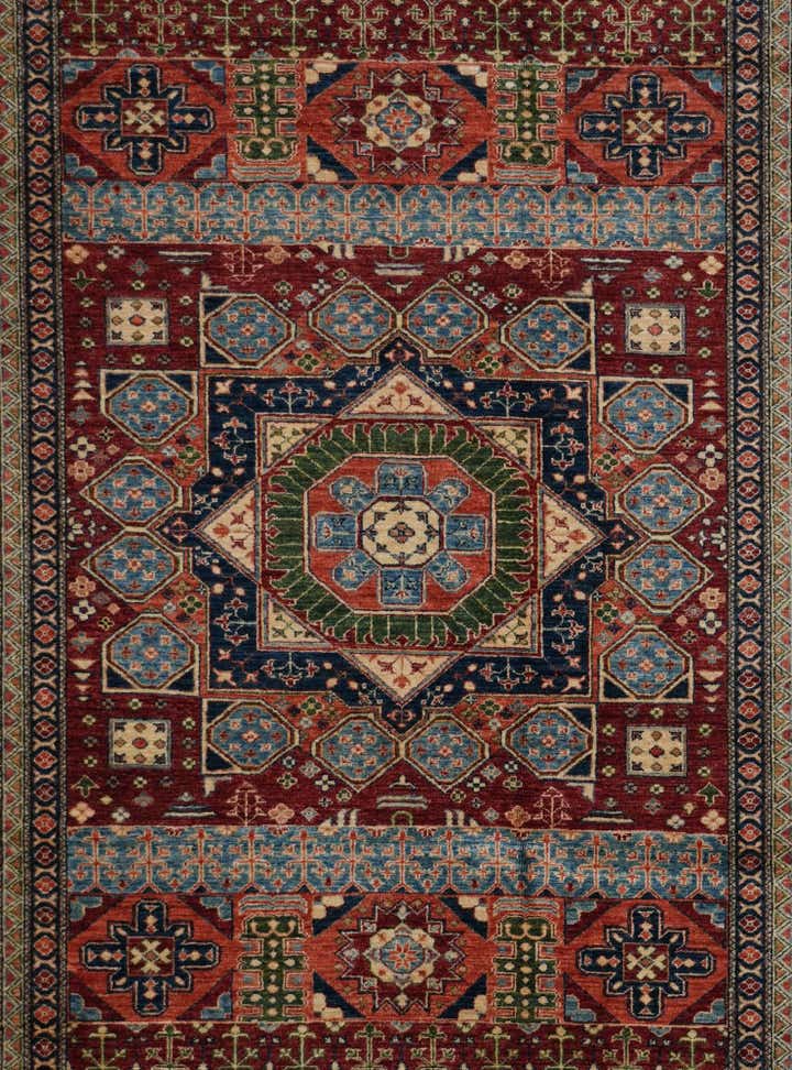 6' 5 x 8' 10 Hand Knotted Mamluk Ziegler Rug