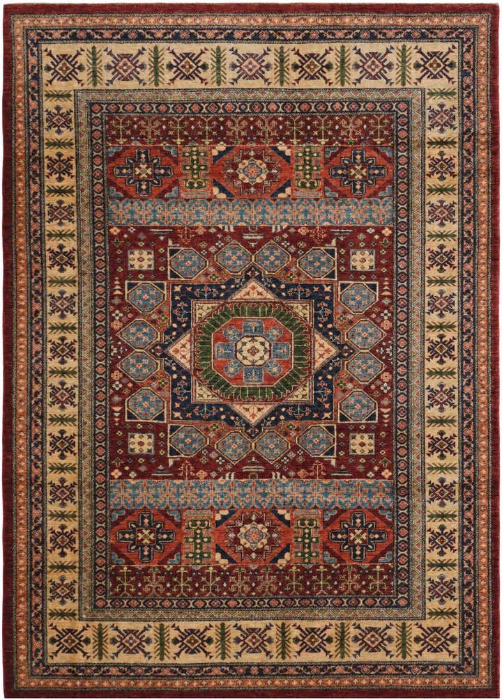 6' 5 x 8' 10 Hand Knotted Mamluk Ziegler Rug