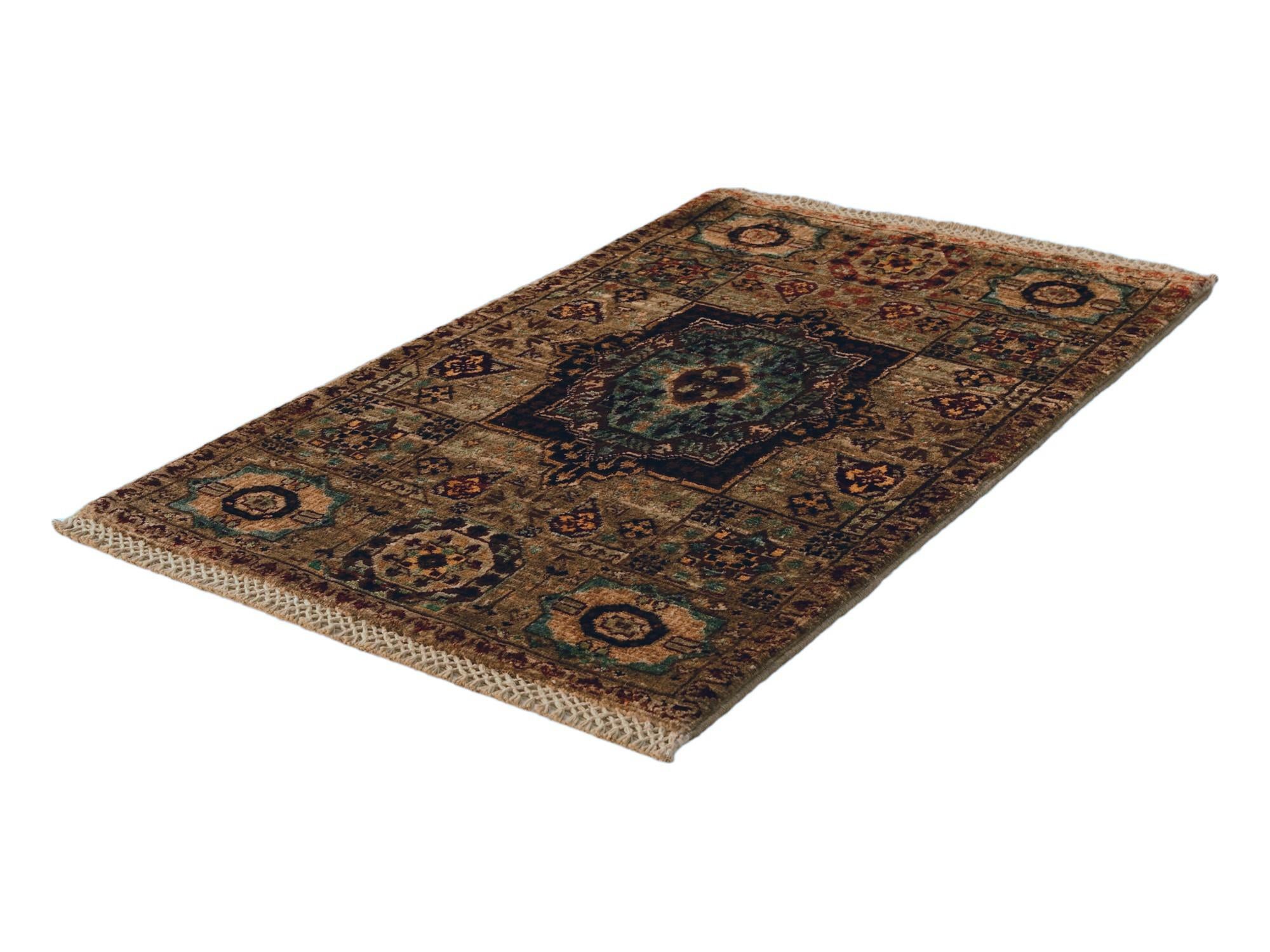 1' 9 x 3' 1 Hand Knotted Mamluk Ziegler Rug