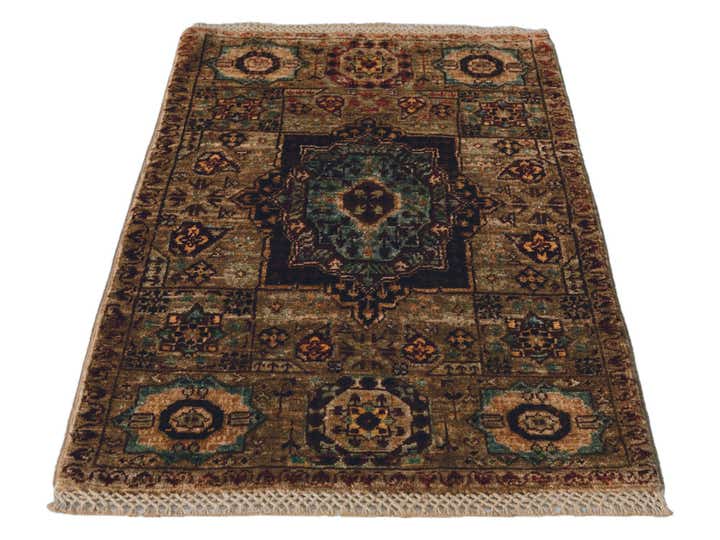 1' 9 x 3' 1 Hand Knotted Mamluk Ziegler Rug