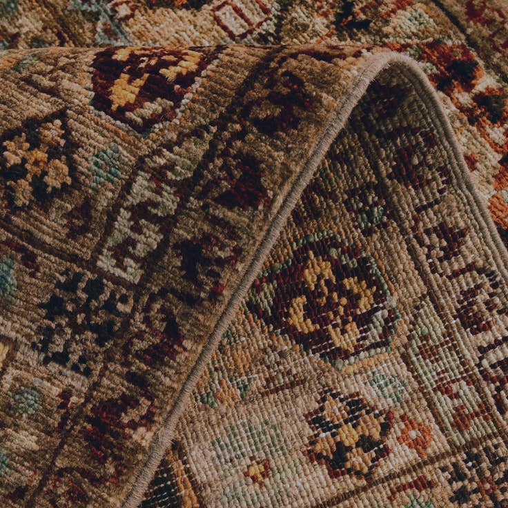 Detail image of 1' 9 x 3' 1 Hand Knotted Mamluk Ziegler Rug