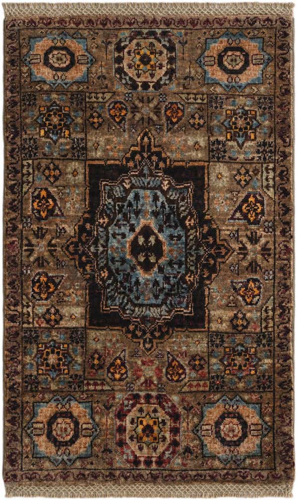 1' 9 x 3' 1 Hand Knotted Mamluk Ziegler Rug