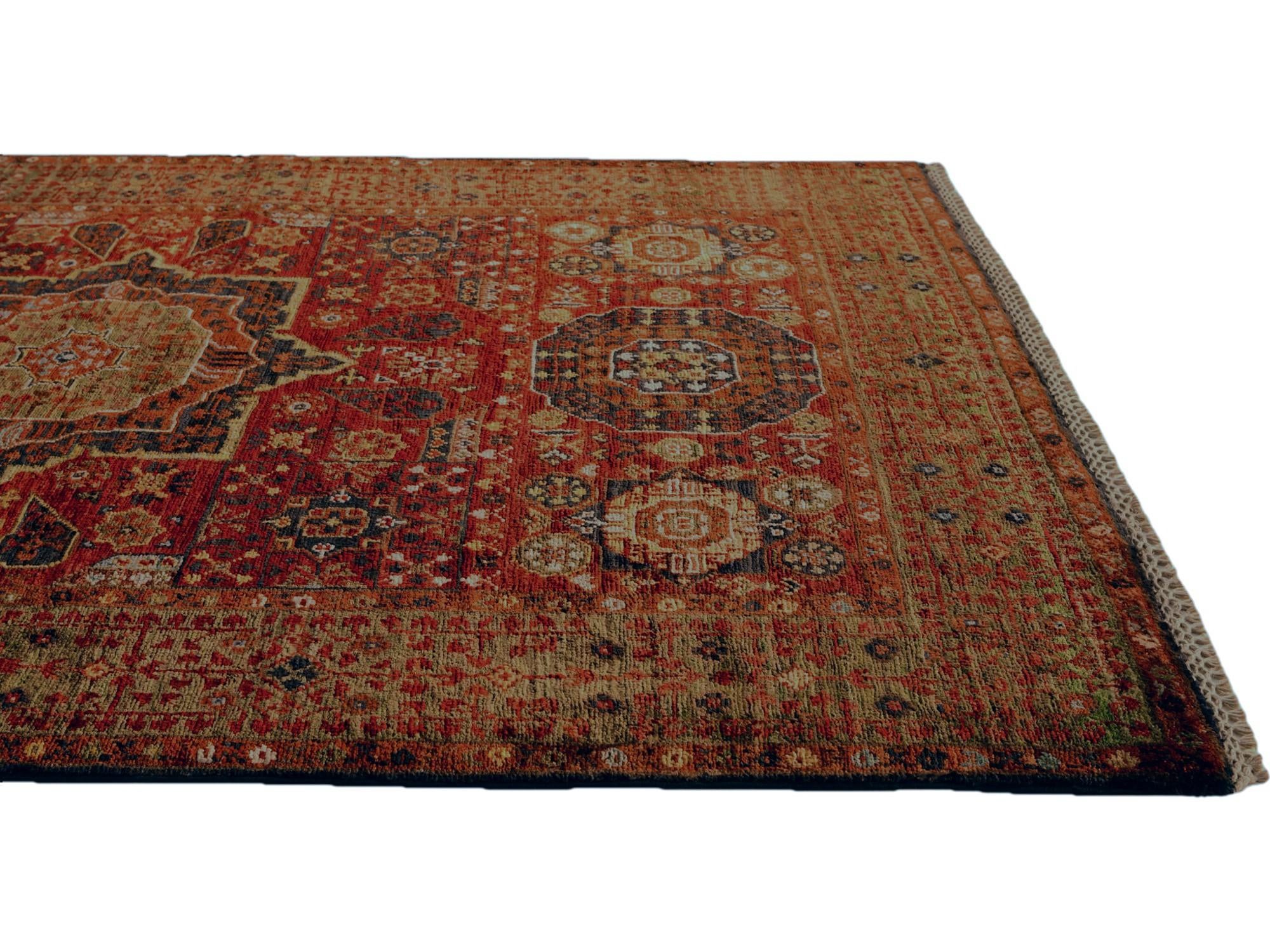 3' 7 x 5' 5 Hand Knotted Mamluk Ziegler Rug