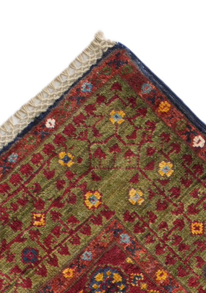 Detail image of 3' 7 x 5' 5 Hand Knotted Mamluk Ziegler Rug