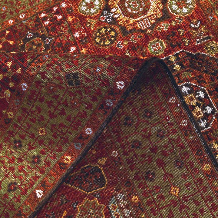 3' 7 x 5' 5 Hand Knotted Mamluk Ziegler Rug