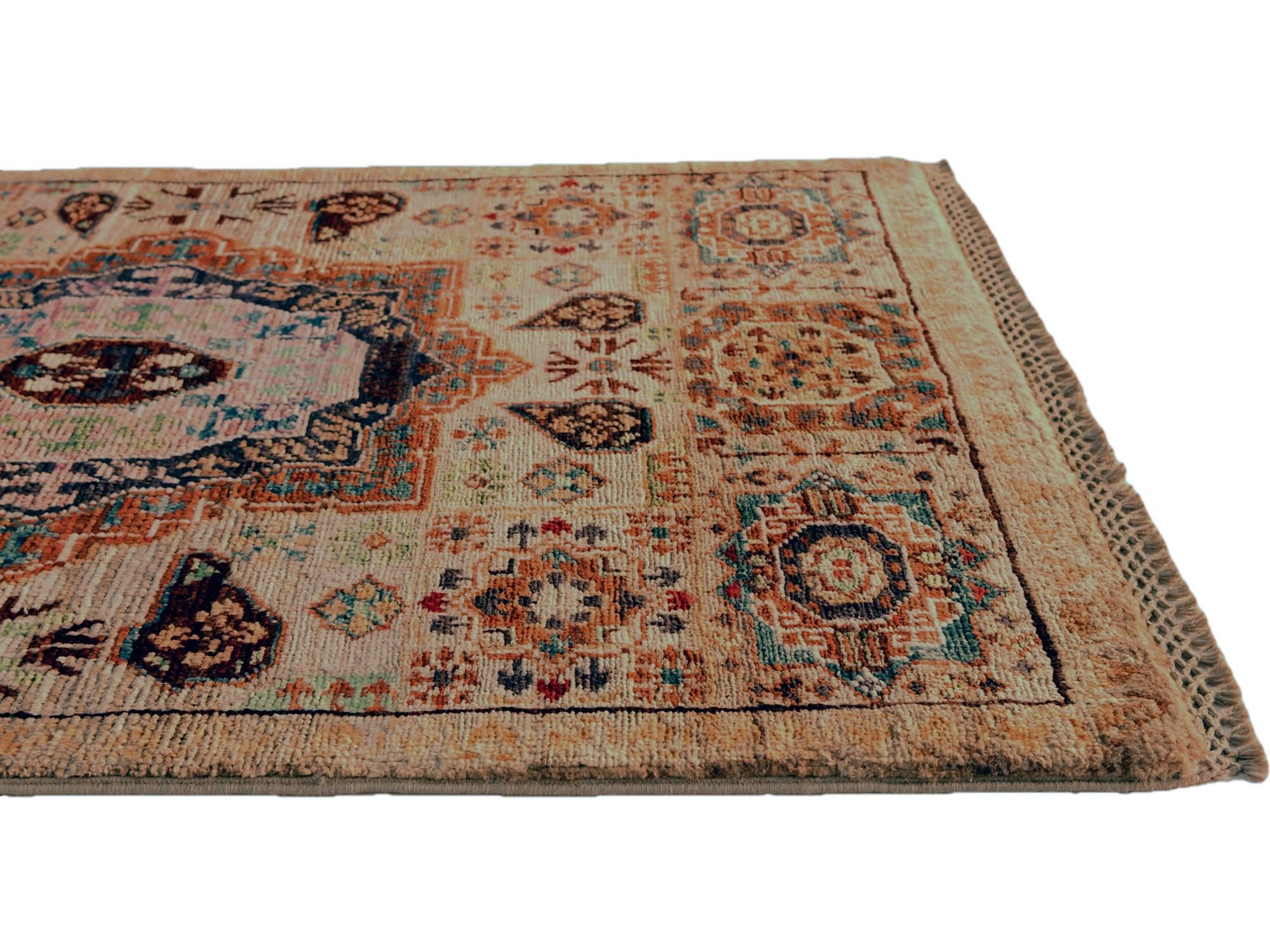 2' x 3' Hand Knotted Mamluk Ziegler Rug
