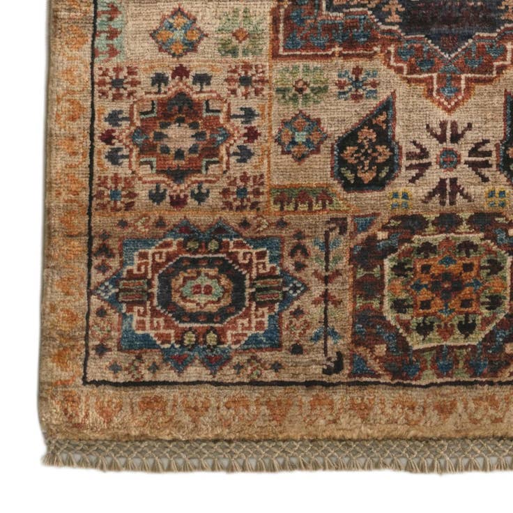 Detail image of 2' x 3' Hand Knotted Mamluk Ziegler Rug