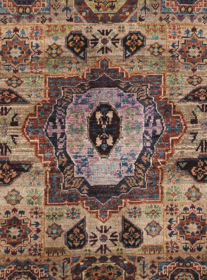2' x 3' Hand Knotted Mamluk Ziegler Rug