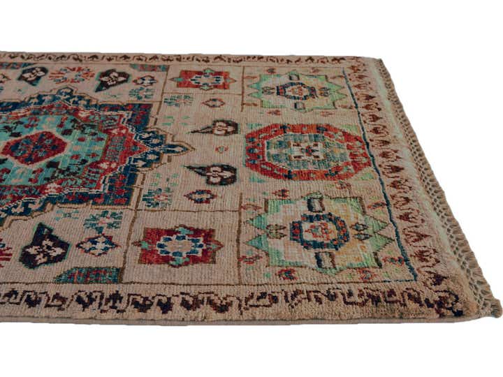 2' x 3' Hand Knotted Mamluk Ziegler Rug
