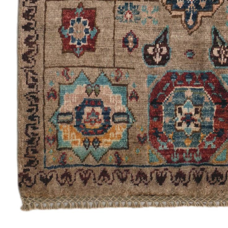 Detail image of 2' x 3' Hand Knotted Mamluk Ziegler Rug