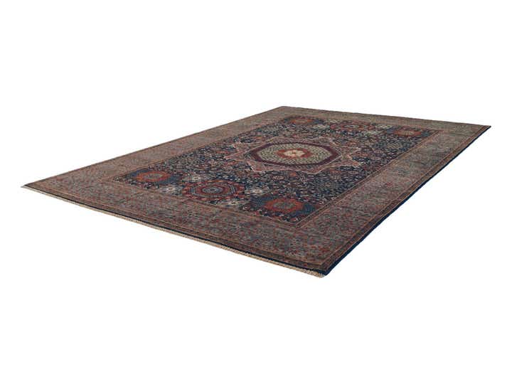 6' 5 x 9' 2 Hand Knotted Mamluk Ziegler Rug