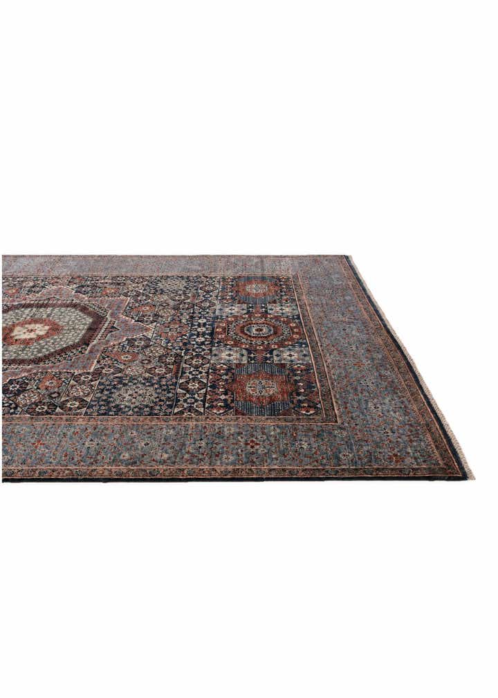 6' 5 x 9' 2 Hand Knotted Mamluk Ziegler Rug