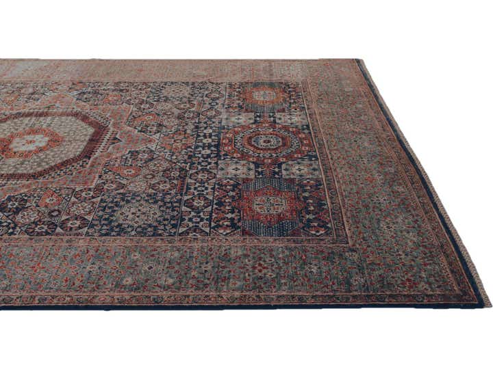 6' 5 x 9' 2 Hand Knotted Mamluk Ziegler Rug