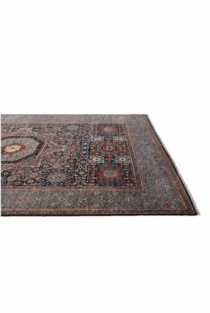 6' 5 x 9' 2 Hand Knotted Mamluk Ziegler Rug