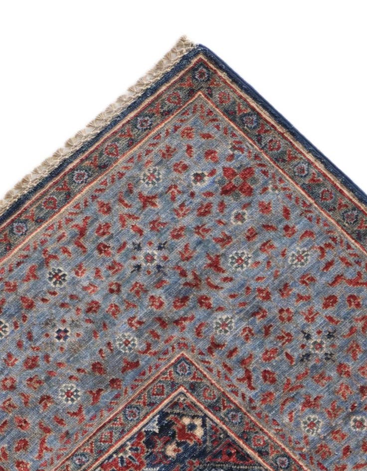 Detail image of 6' 5 x 9' 2 Hand Knotted Mamluk Ziegler Rug