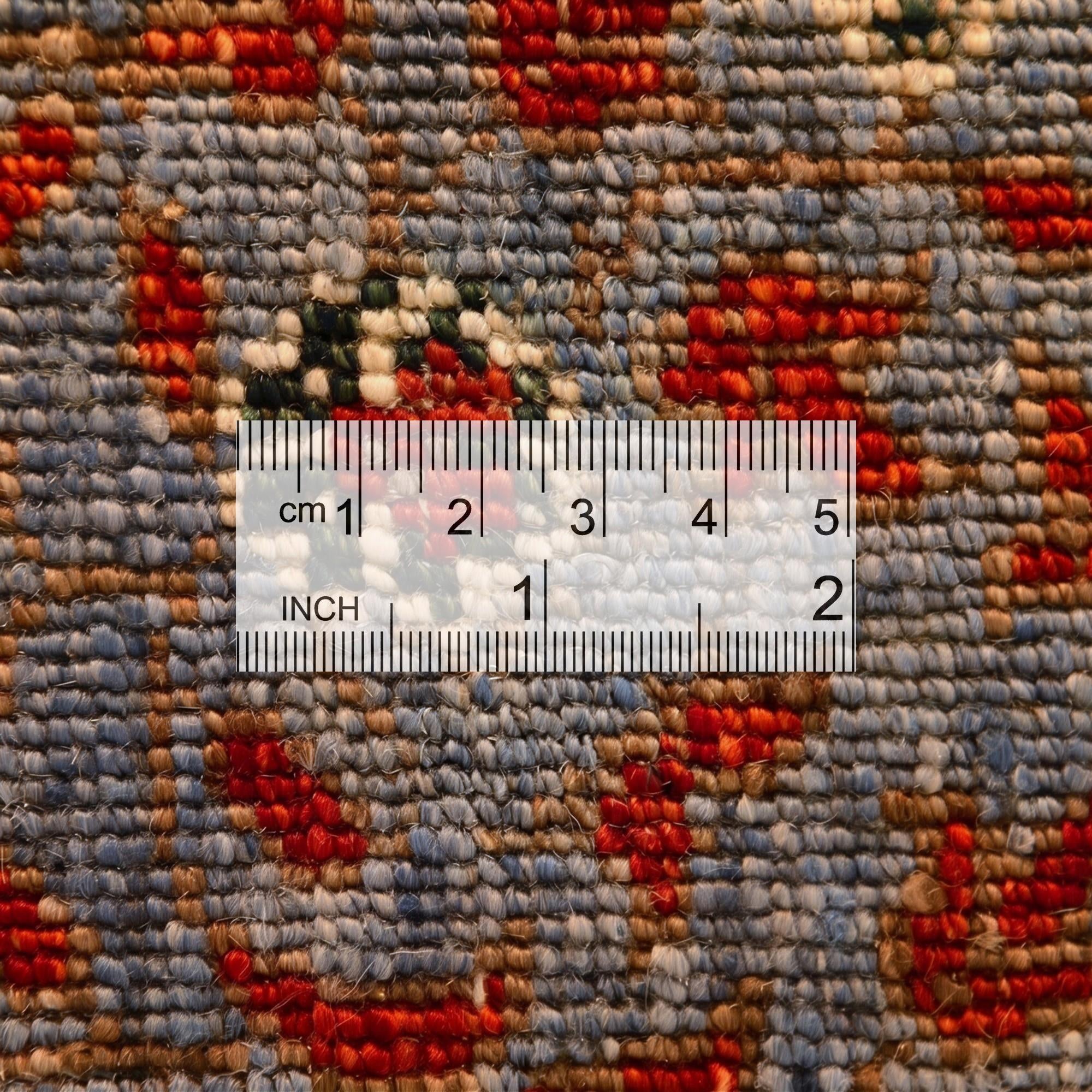6' 5 x 9' 2 Hand Knotted Mamluk Ziegler Rug