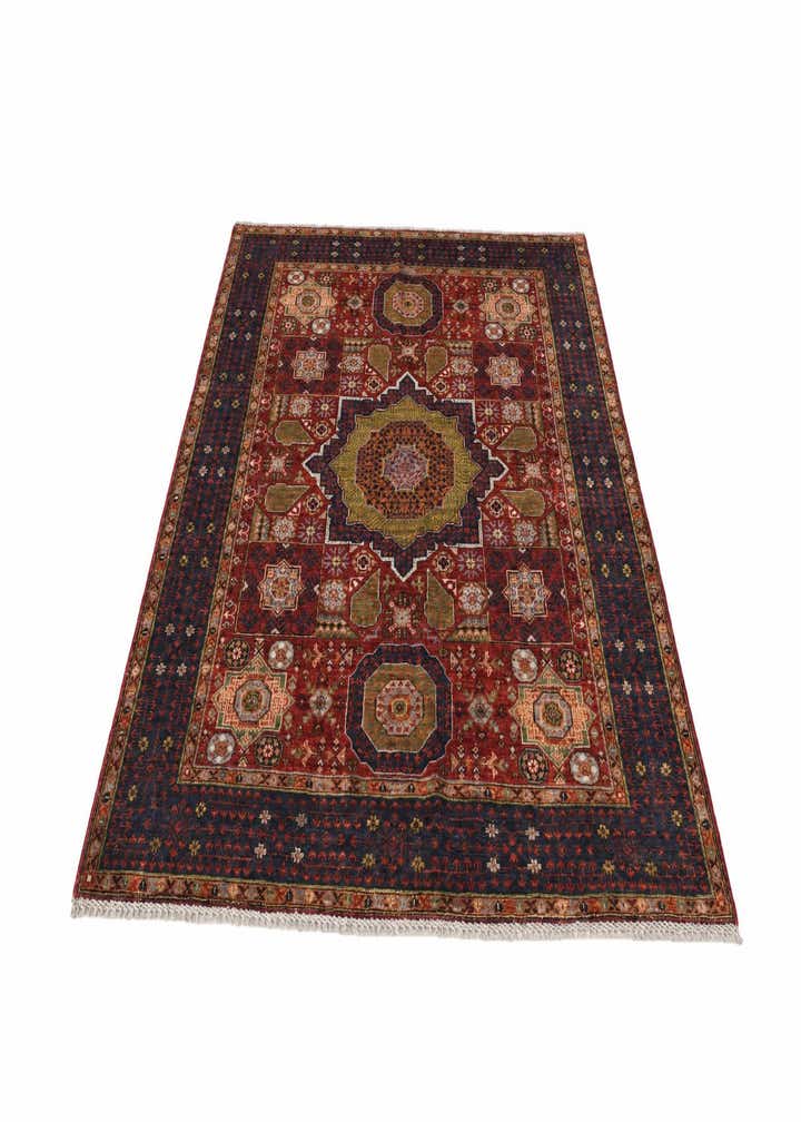5' 3 x 6' 8 Hand Knotted Mamluk Ziegler Rug