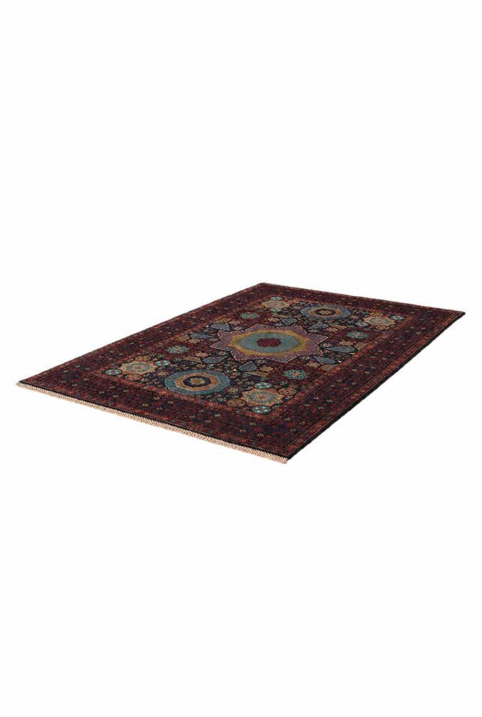 4' 2 x 6' Hand Knotted Mamluk Ziegler Rug