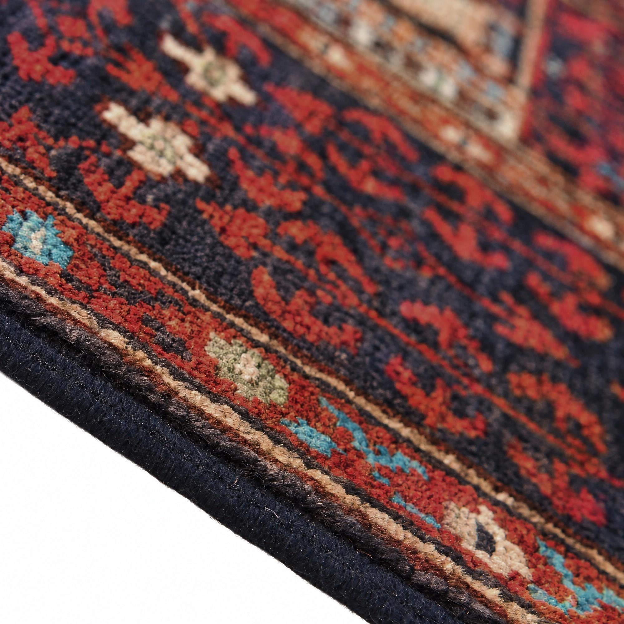 125cm x 185cm anudado a mano Mamluk Ziegler Alfombra