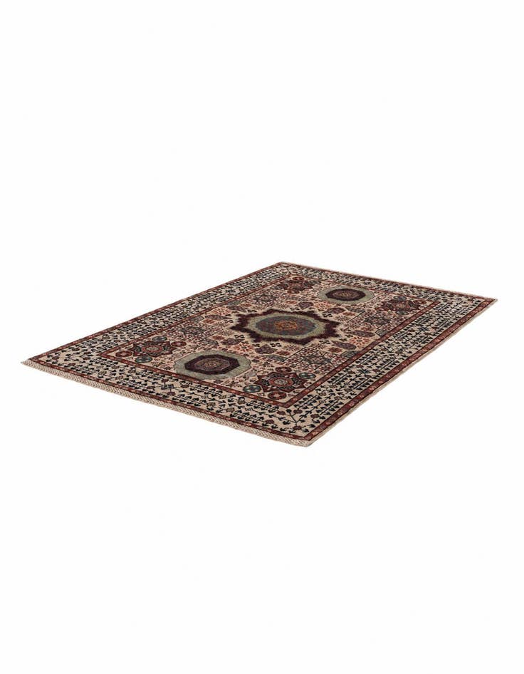 Detail image of 3' 6 x 5' 1 Hand Knotted Mamluk Ziegler Rug