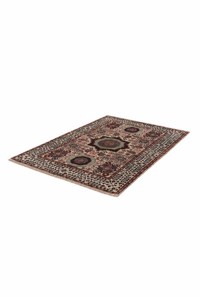 3' 6 x 5' 1 Hand Knotted Mamluk Ziegler Rug