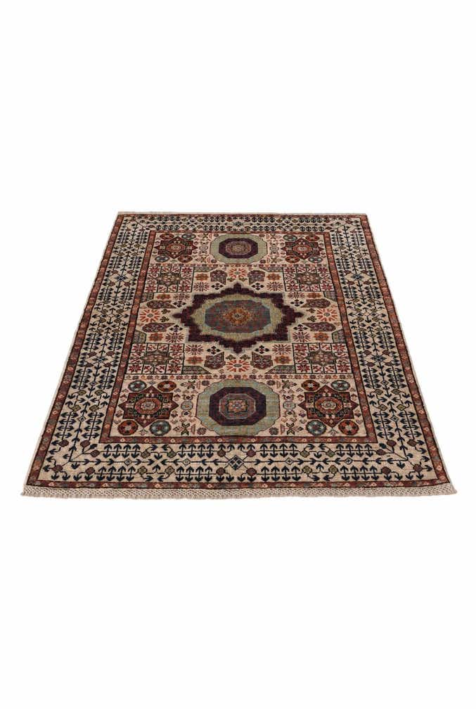 3' 6 x 5' 1 Hand Knotted Mamluk Ziegler Rug