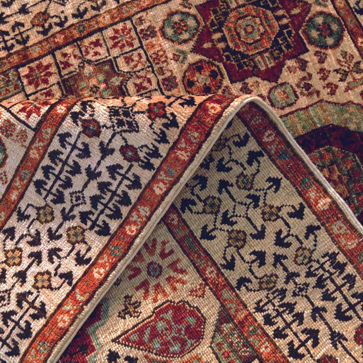 3' 6 x 5' 1 Hand Knotted Mamluk Ziegler Rug