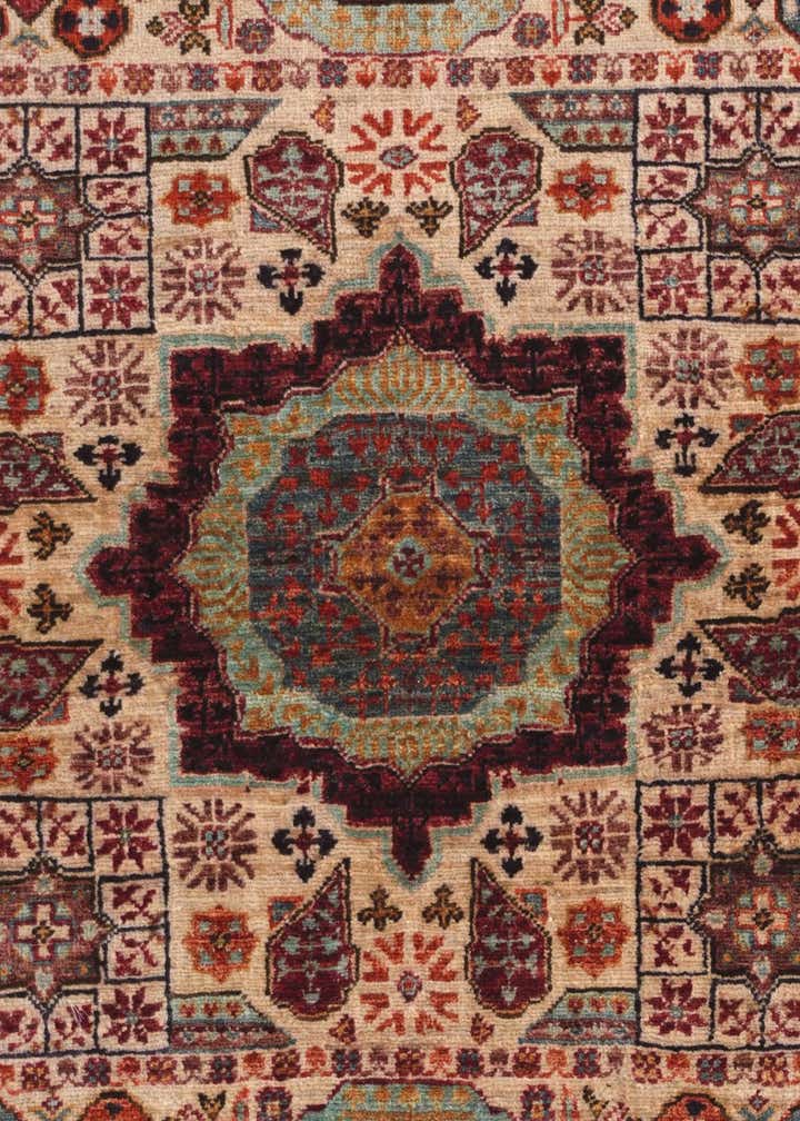 3' 6 x 5' 1 Hand Knotted Mamluk Ziegler Rug