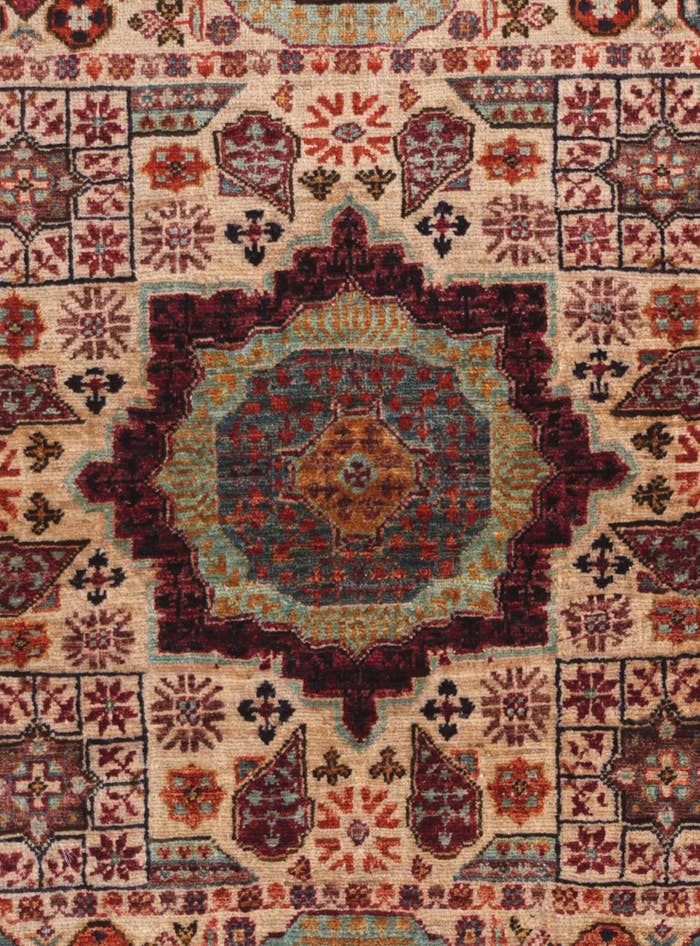 Detail image of 3' 6 x 5' 1 Hand Knotted Mamluk Ziegler Rug