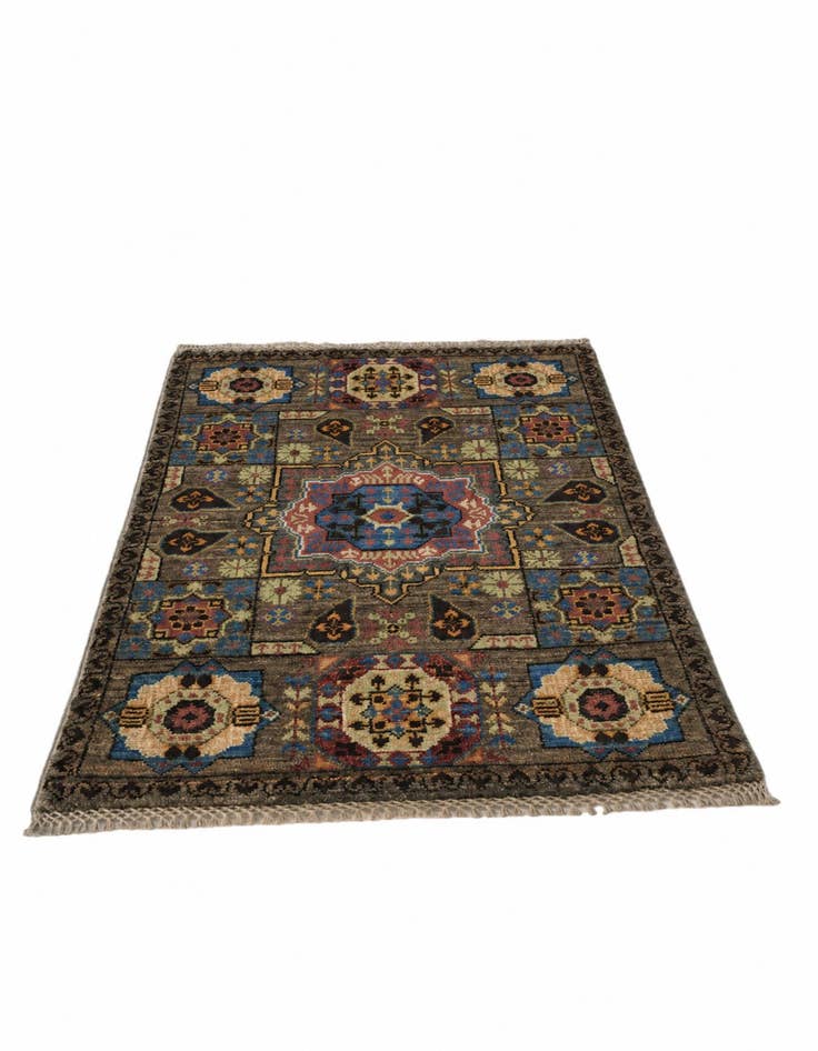 Detail image of 2' x 3' Hand Knotted Mamluk Ziegler Rug