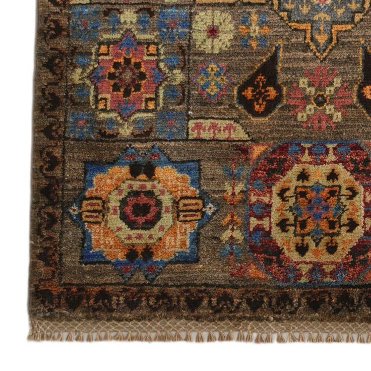 Detail image of 2' x 3' Hand Knotted Mamluk Ziegler Rug