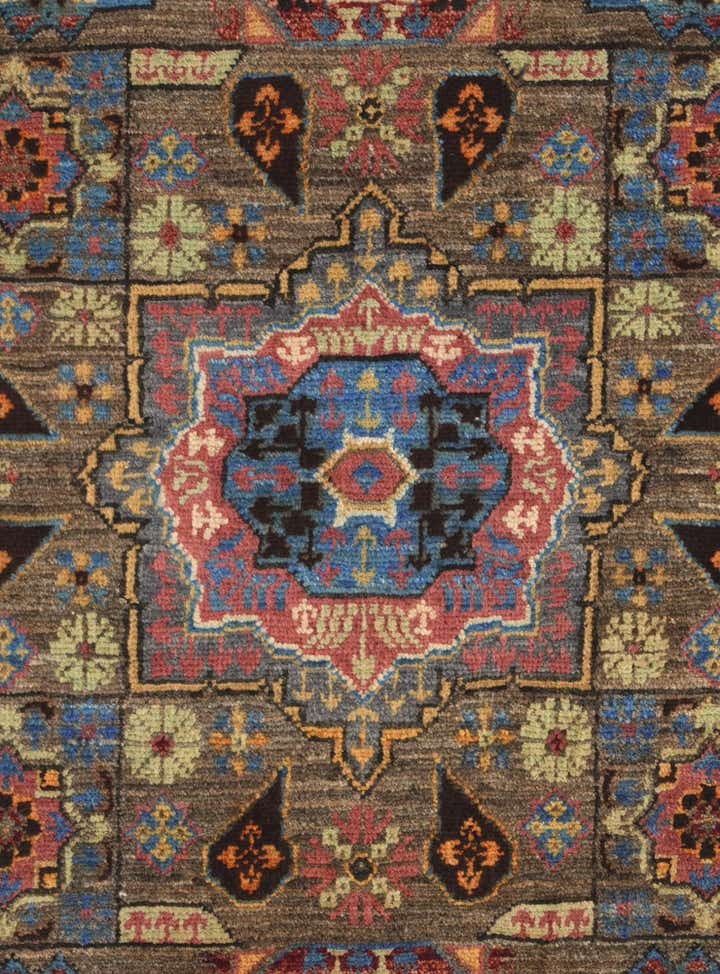 2' x 3' Hand Knotted Mamluk Ziegler Rug