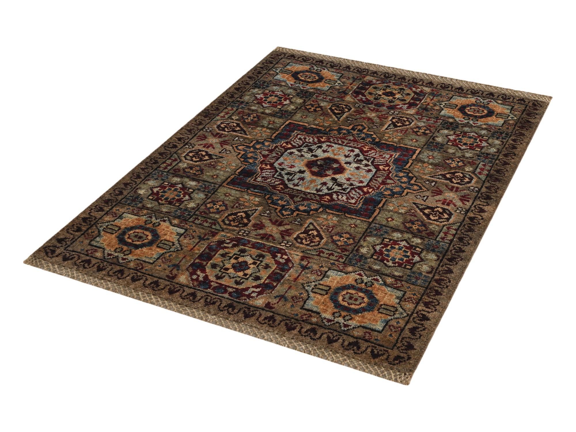 2' x 2' 11 Hand Knotted Mamluk Ziegler Rug