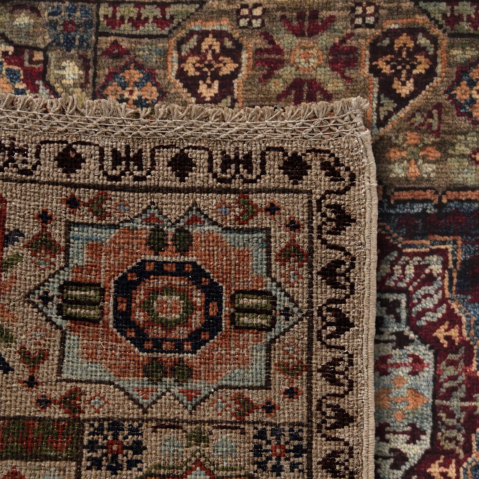 2' x 2' 11 Hand Knotted Mamluk Ziegler Rug